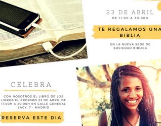 Celebramos el Día del libro en nuestra nueva sede en Madrid