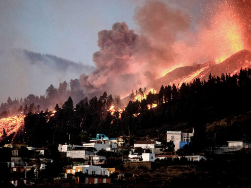 Asistiendo a los afectados por el volcán en La Palma